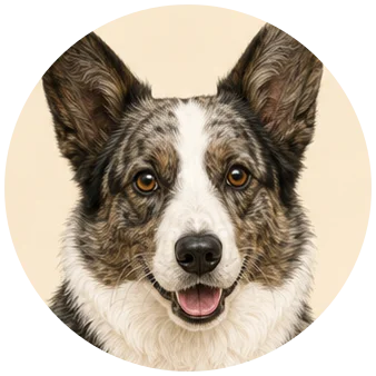 Welsh corgi cardigan